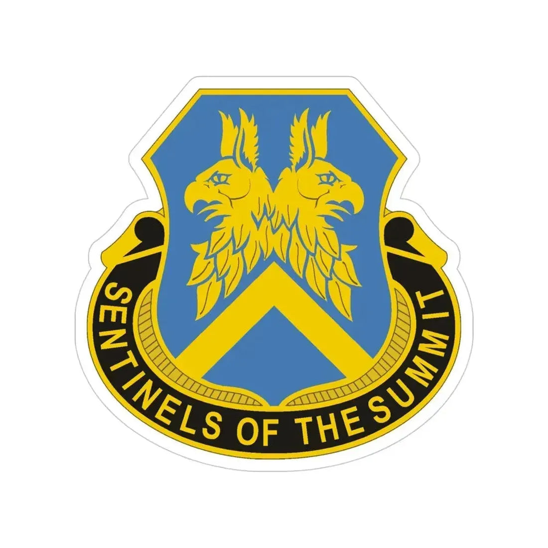110 Military Intelligence Battalion (U.S. Army) Transparent STICKER Die-Cut Vinyl Decal - The Sticker Space