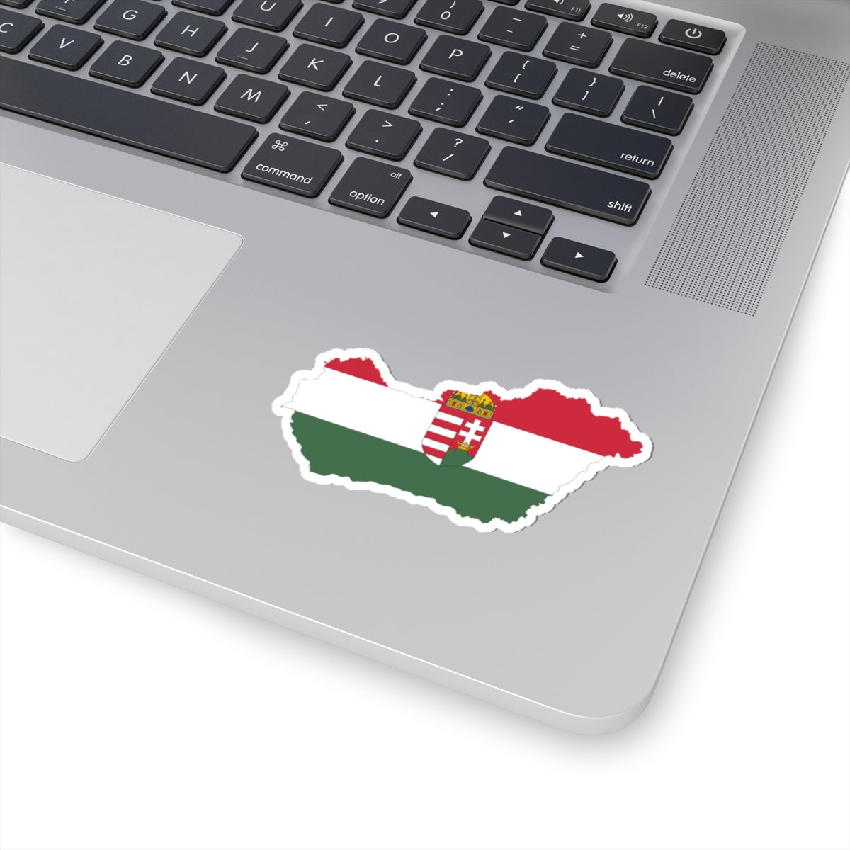 Flag-map of Hungary 1920-1921 (Hungary) STICKER Vinyl Kiss-Cut Decal