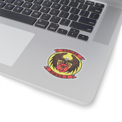 Marine Wing Headquarters Squadron 3 (USMC) STICKER Vinyl Kiss-Cut Decal