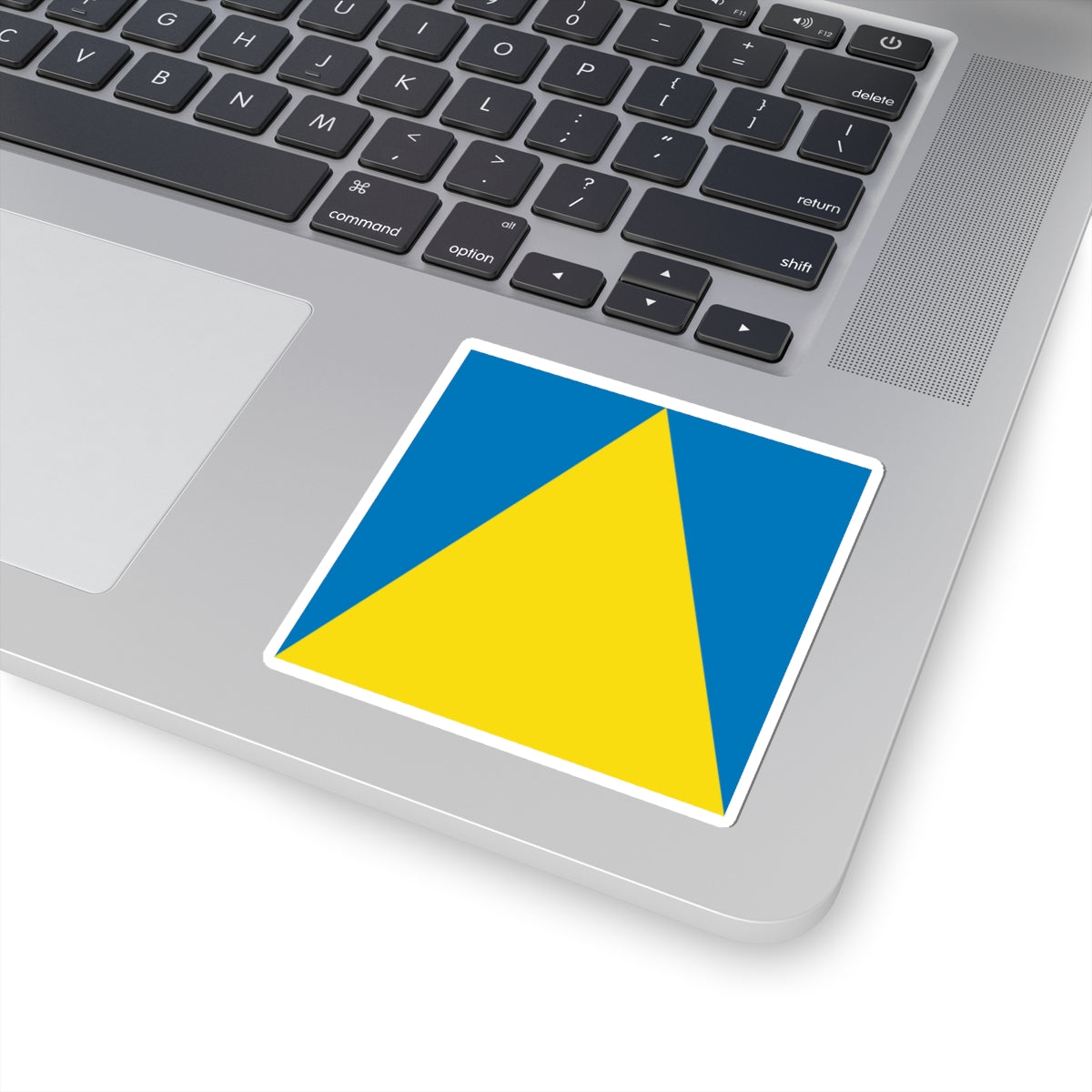Flag of Novyi Rozdil (Ukraine) STICKER Vinyl Kiss-Cut Decal