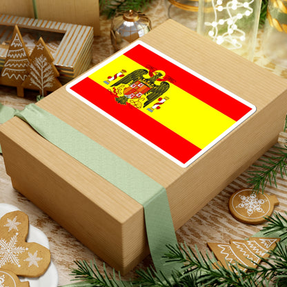 Flag of Spain under Franco (Spain) STICKER Vinyl Kiss-Cut Decal