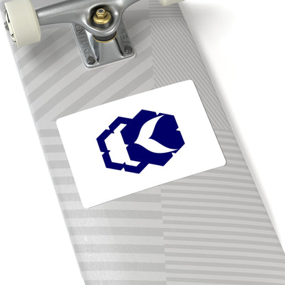 Flag of Kutchan Hokkaido (Japan) STICKER Vinyl Kiss-Cut Decal