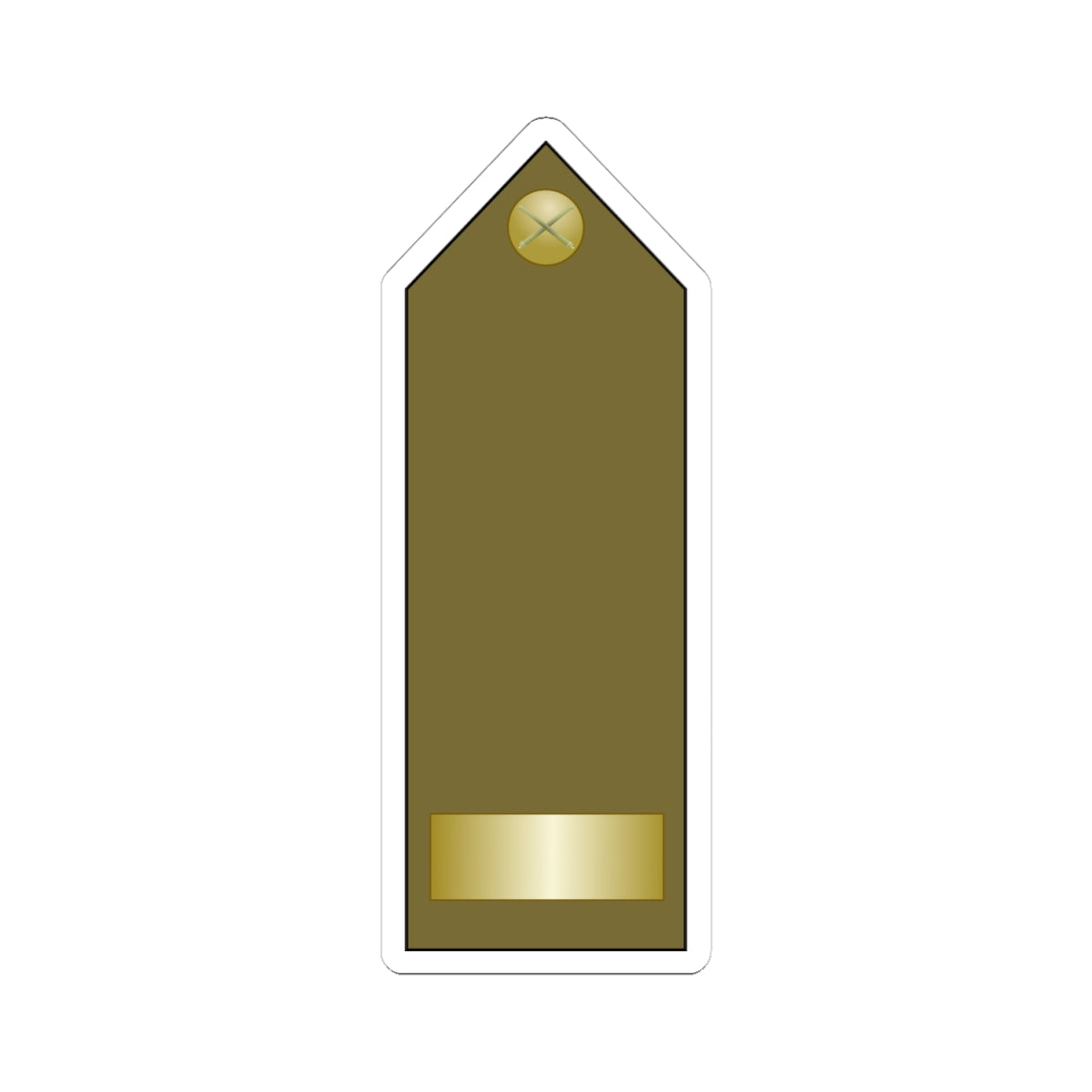 EgyptianArmyInsignia ChiefWarrantOfficer (Egypt) (Military Rank) STICKER Vinyl Kiss-Cut Decal