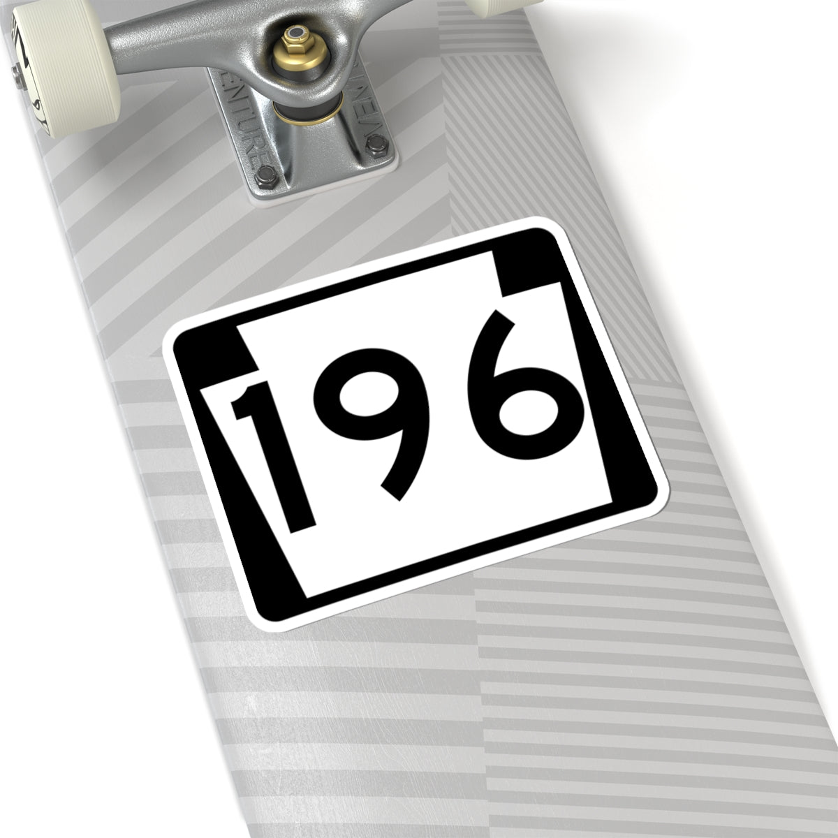 PA-196 (Pennsylvania) (Road Sign) STICKER Vinyl Kiss-Cut Decal