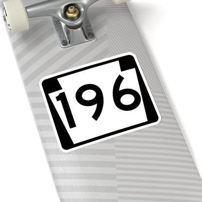 PA-196 (Pennsylvania) (Road Sign) STICKER Vinyl Kiss-Cut Decal