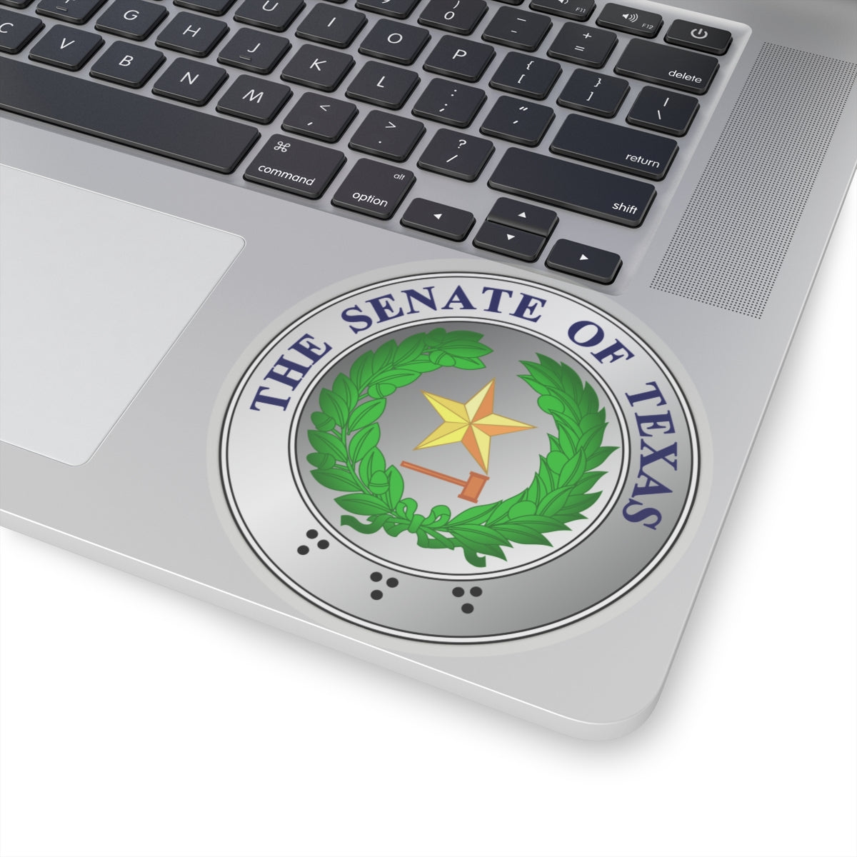 Seal of State Senate of Texas - STICKER Vinyl Kiss-Cut Decal