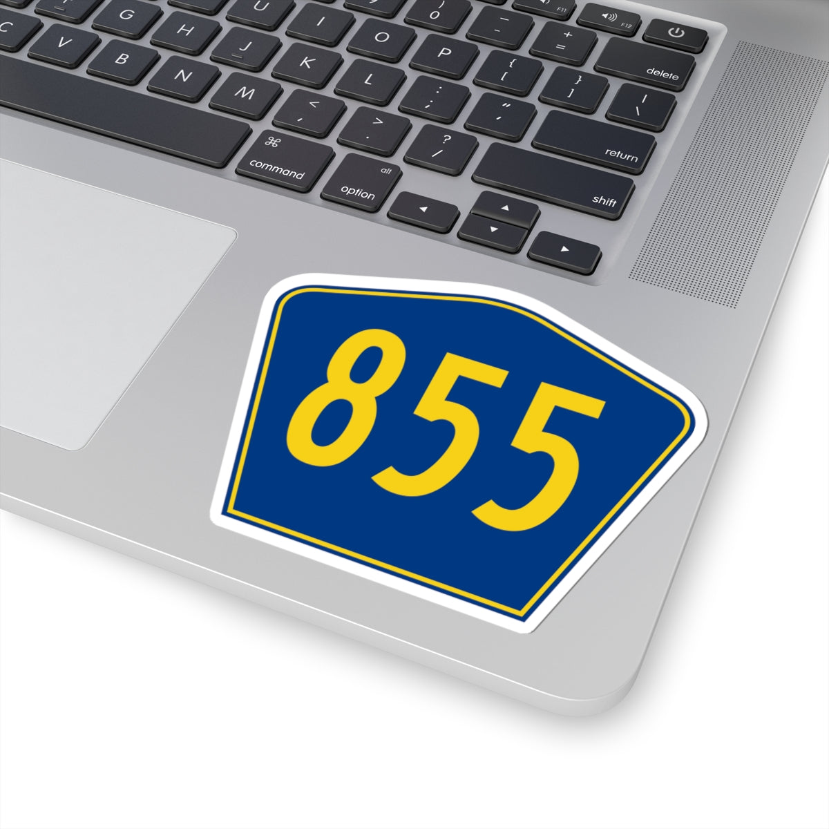 PR secondary 855 (Puerto Rico) (Road Sign) STICKER Vinyl Kiss-Cut Decal