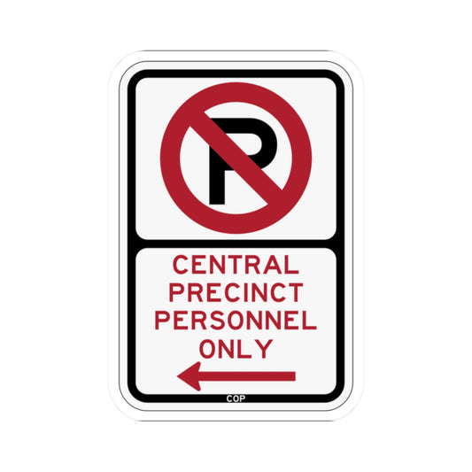 PBOT Road sign P4075L (Oregon) (Road Sign) STICKER Vinyl Kiss-Cut Decal