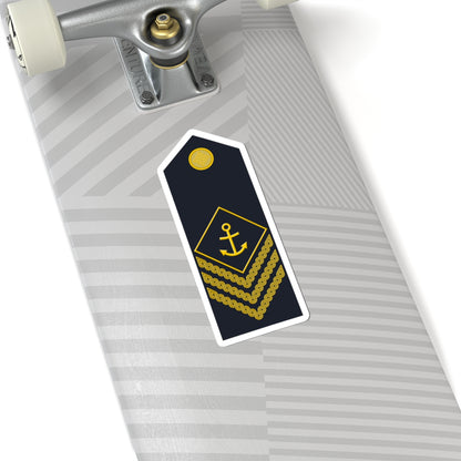 Naramenica ljetne odore narednika HRM (Croatia) (Military Rank) STICKER Vinyl Kiss-Cut Decal