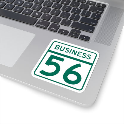 MD Route 56 Business (Maryland) (Road Sign) STICKER Vinyl Kiss-Cut Decal