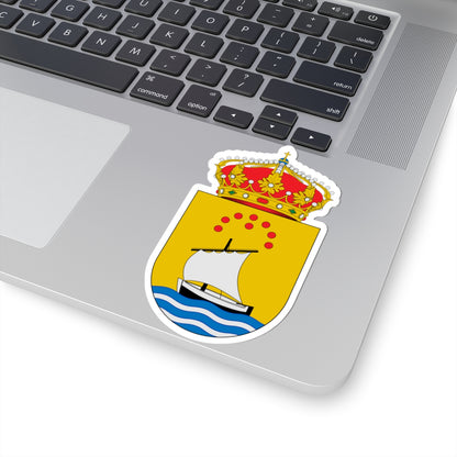 Escudo de Fene (Spain) (Coat of Arms) STICKER Vinyl Kiss-Cut Decal