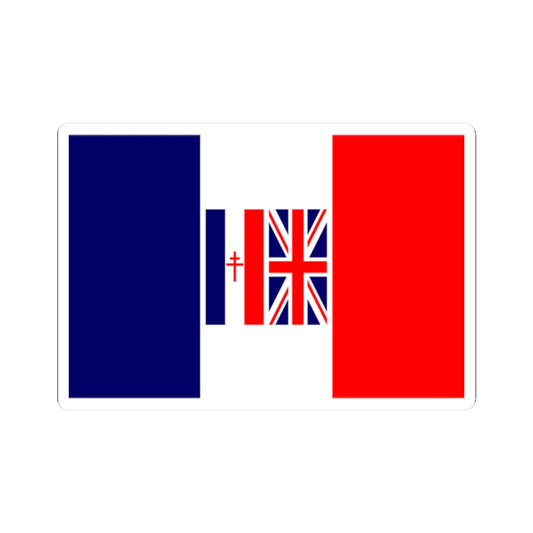 Flag Vanuatu 1963 (Vanuatu) STICKER Vinyl Kiss-Cut Decal