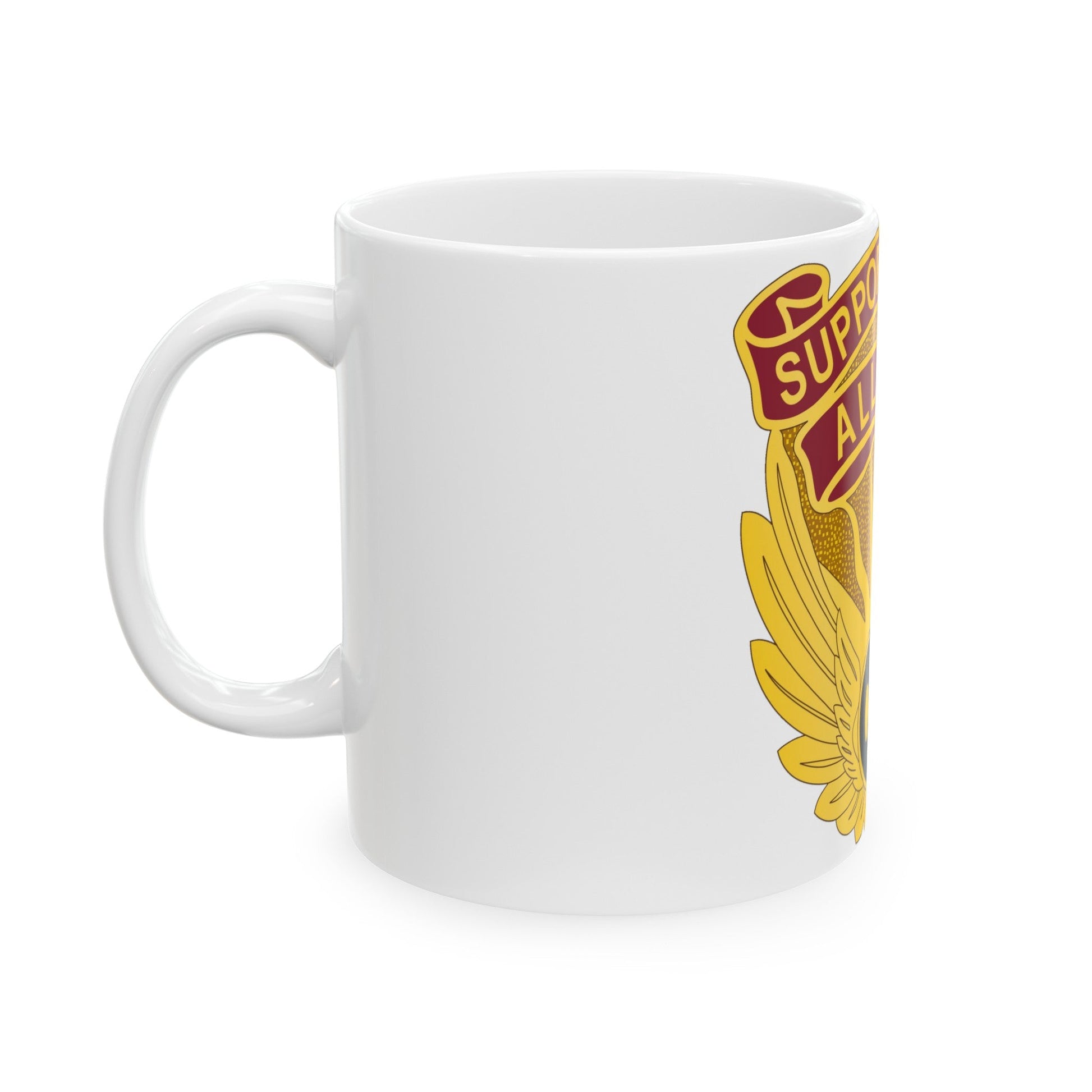 1106 Aviation Group (U.S. Army) White Coffee Mug-The Sticker Space