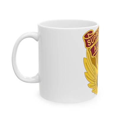 1106 Aviation Group (U.S. Army) White Coffee Mug-The Sticker Space