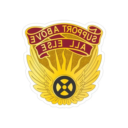 1106 Aviation Group (U.S. Army) REVERSE PRINT Transparent Die-Cut STICKER - The Sticker Space