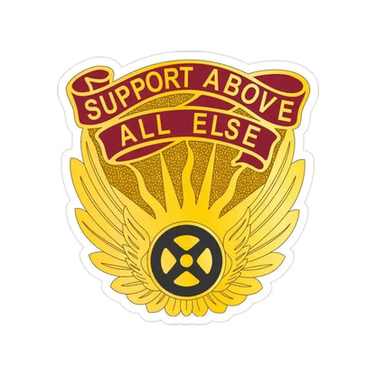 1106 Aviation Group (U.S. Army) Transparent STICKER Die-Cut Vinyl Decal - The Sticker Space