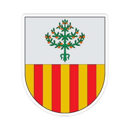 Antic escut de Xerta (Spain) (Coat of Arms) STICKER Vinyl Kiss-Cut Decal