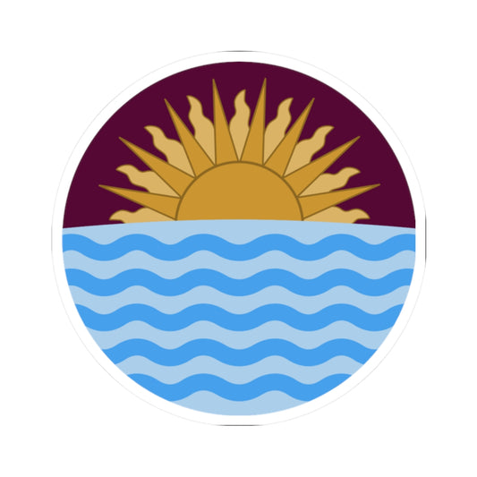 Badge of British Punjab (India) (Coat of Arms) STICKER Vinyl Kiss-Cut Decal