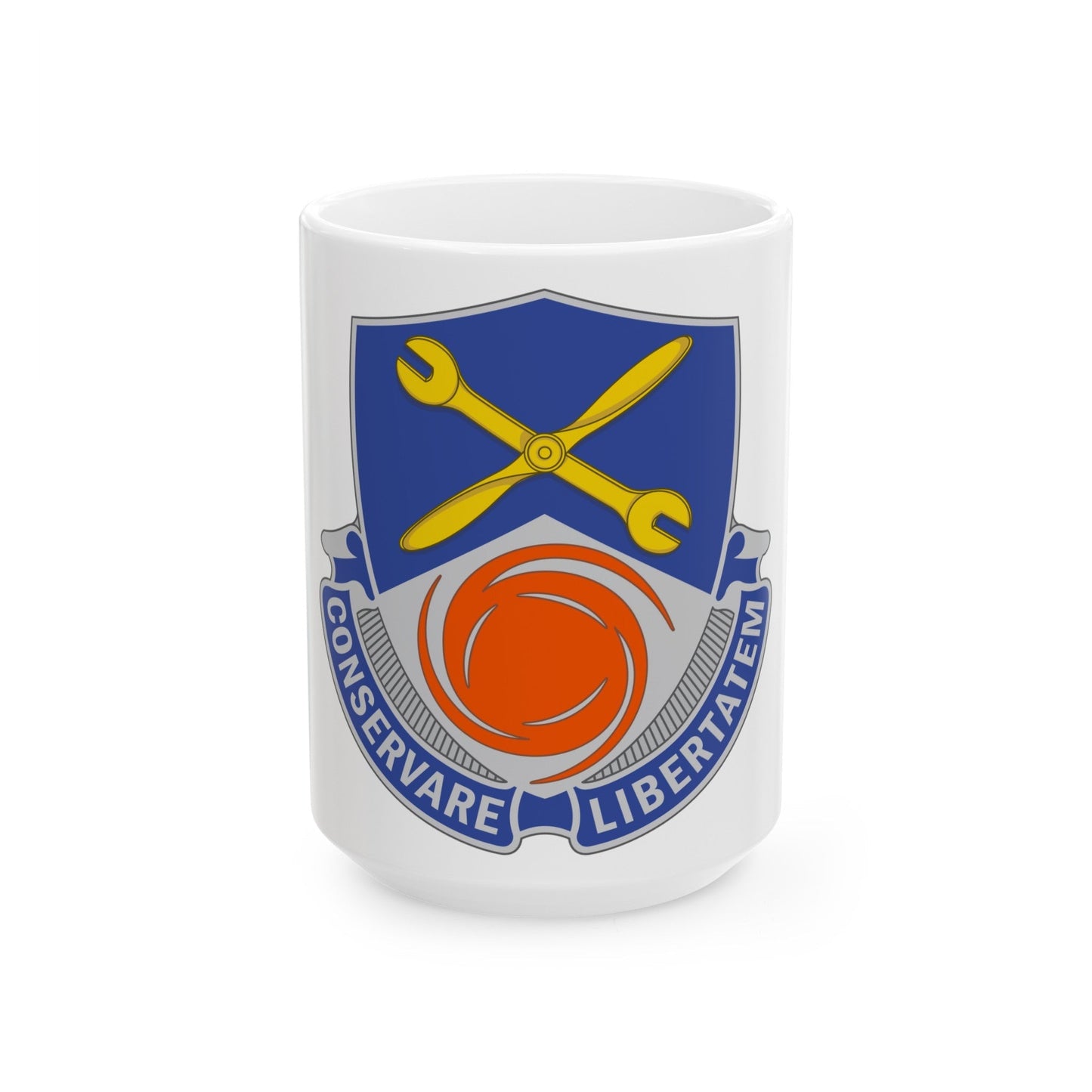 1108 Aviation Group (U.S. Army) White Coffee Mug-15oz-The Sticker Space