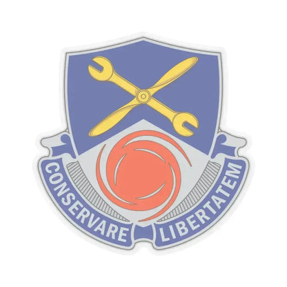 1108 Aviation Group (U.S. Army) STICKER Vinyl Kiss-Cut Decal 4 Inch Transparent - The Sticker Space