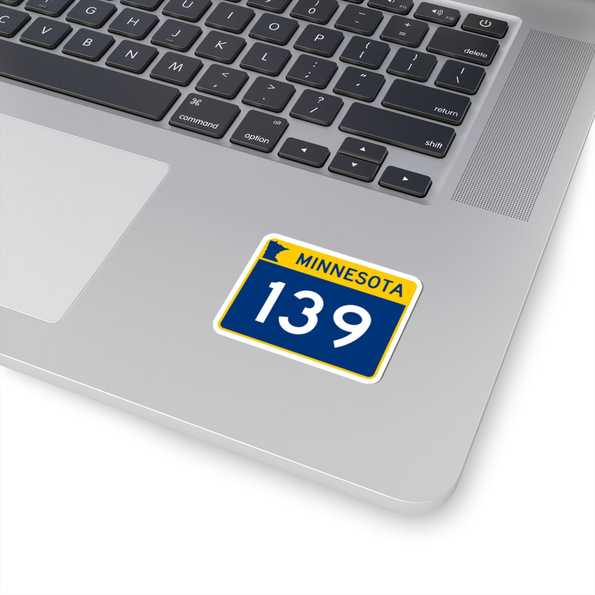 MN-139 wide (Minnesota) (Road Sign) STICKER Vinyl Kiss-Cut Decal