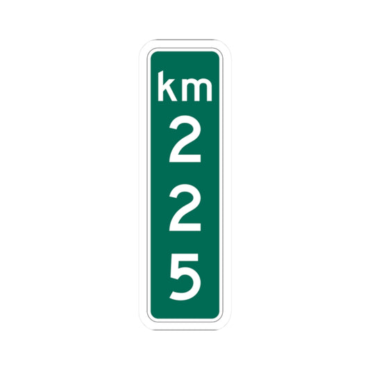 MUTCD-PR D10-3 (Puerto Rico) (Road Sign) STICKER Vinyl Kiss-Cut Decal