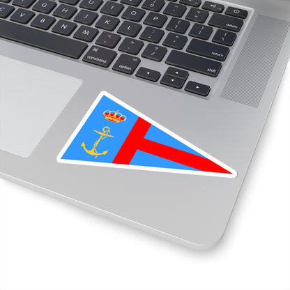 Flag of rcntorrevieja (Spain) STICKER Vinyl Kiss-Cut Decal