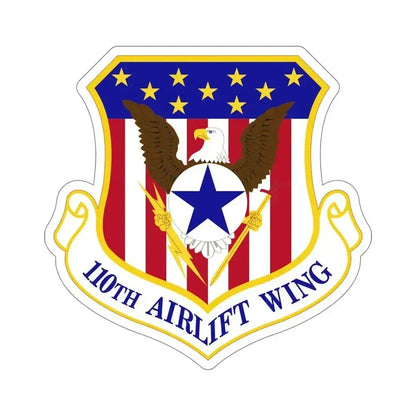 110th Airlift Wing (U.S. Air Force) STICKER Vinyl Die-Cut Decal 6 Inch - The Sticker Space