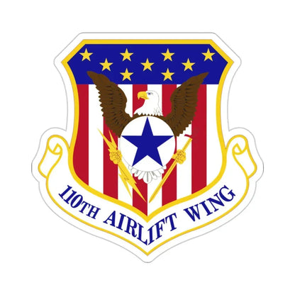 110th Airlift Wing (U.S. Air Force) STICKER Vinyl Die-Cut Decal - The Sticker Space