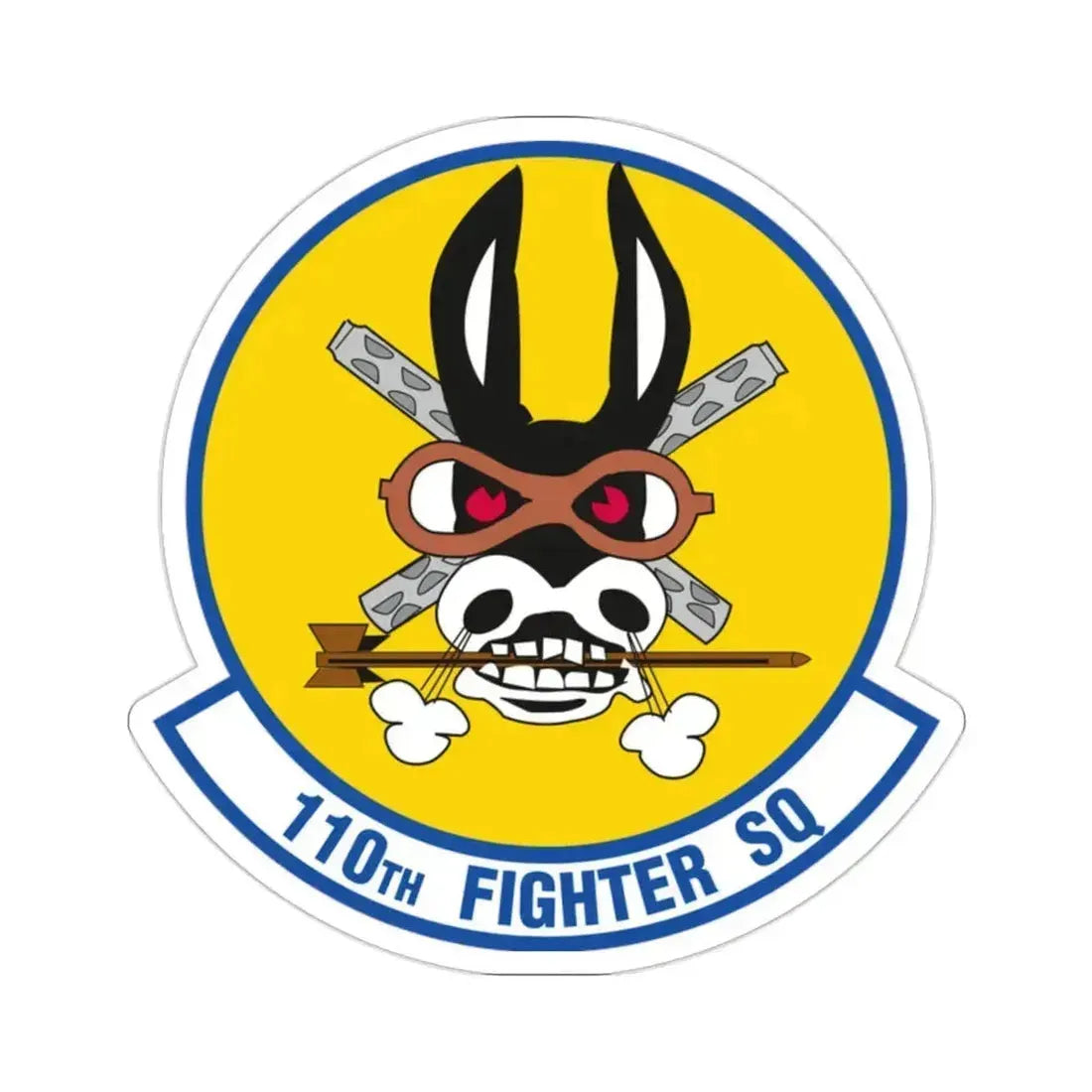 110th Fighter Squadron (U.S. Air Force) STICKER Vinyl Die-Cut Decal 2 Inch - The Sticker Space