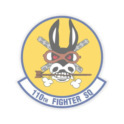 110th Fighter Squadron (U.S. Air Force) STICKER Vinyl Kiss-Cut Decal 6 Inch Transparent - The Sticker Space