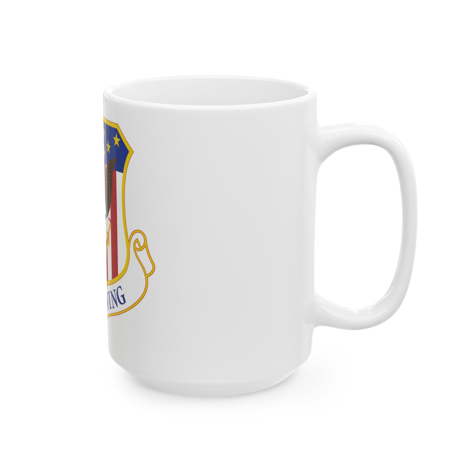 110th Wing emblem (U.S. Air Force) White Coffee Mug-The Sticker Space