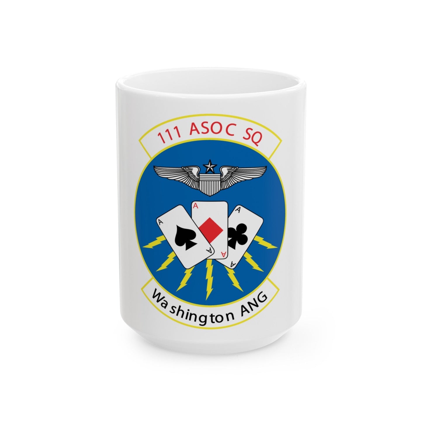 111 ASOC Sq Washington ANG (U.S. Air Force) White Coffee Mug-15oz-The Sticker Space