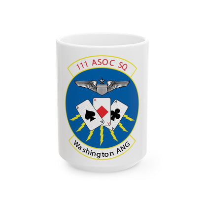 111 ASOC Sq Washington ANG (U.S. Air Force) White Coffee Mug-15oz-The Sticker Space