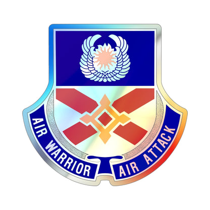 111 Aviation Regiment (U.S. Army) Holographic STICKER Die-Cut Vinyl Decal-5 Inch-The Sticker Space