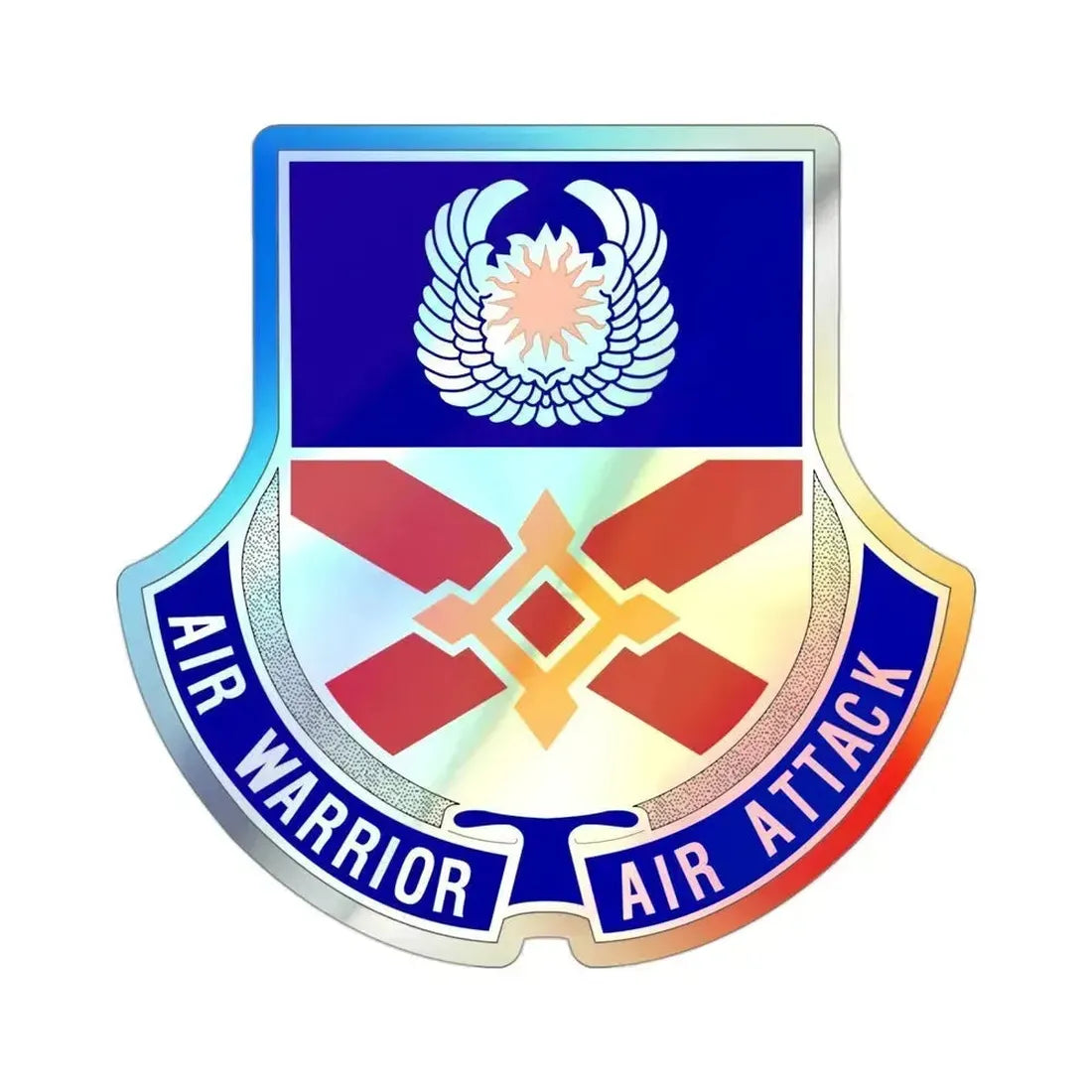 111 Aviation Regiment (U.S. Army) Holographic STICKER Die-Cut Vinyl Decal 3 Inch Holographic - The Sticker Space