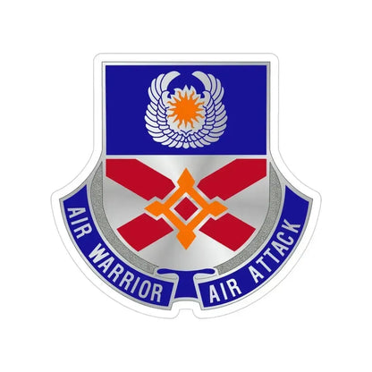 111 Aviation Regiment (U.S. Army) Transparent STICKER Die-Cut Vinyl Decal 4 Inch - The Sticker Space
