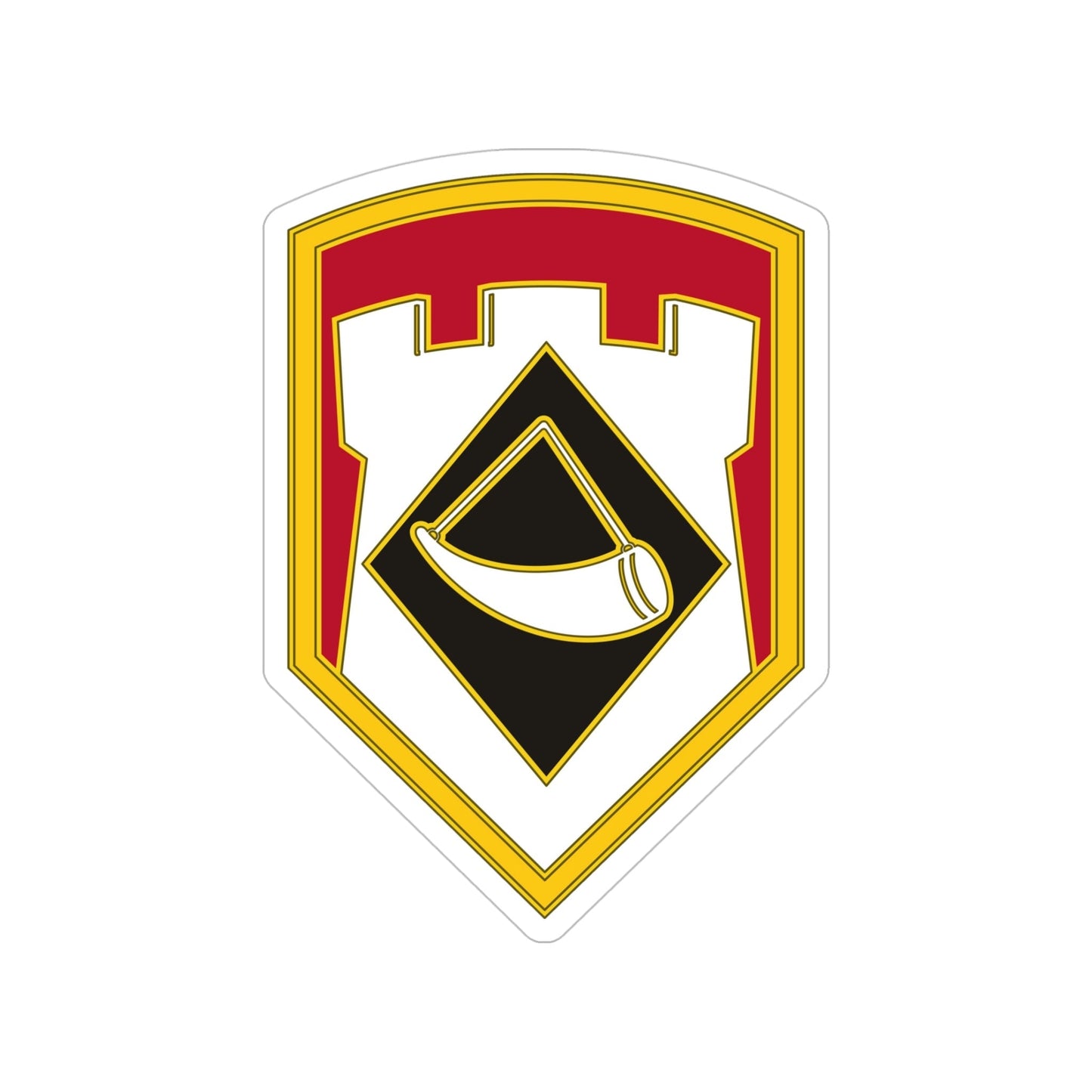 111 Engineer Brigade (U.S. Army) Transparent STICKER Die-Cut Vinyl Decal-5 Inch-The Sticker Space