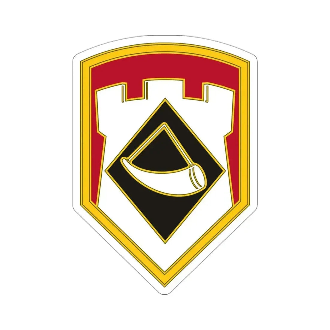 111 Engineer Brigade (U.S. Army) STICKER Vinyl Die-Cut Decal 3 Inch - The Sticker Space