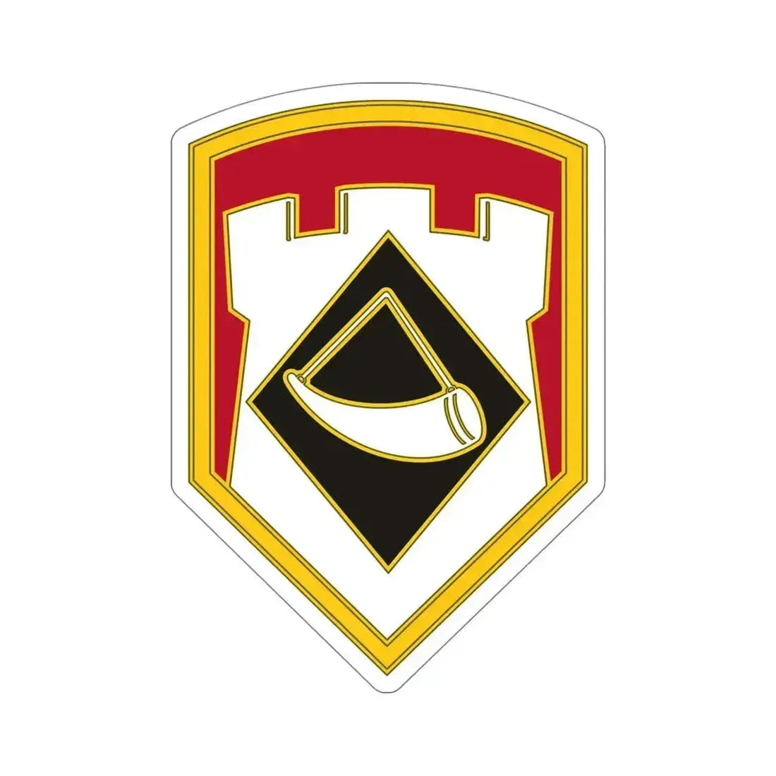 111 Engineer Brigade (U.S. Army) STICKER Vinyl Die-Cut Decal 5 Inch - The Sticker Space