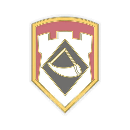 111 Engineer Brigade (U.S. Army) STICKER Vinyl Kiss-Cut Decal 4 Inch Transparent - The Sticker Space