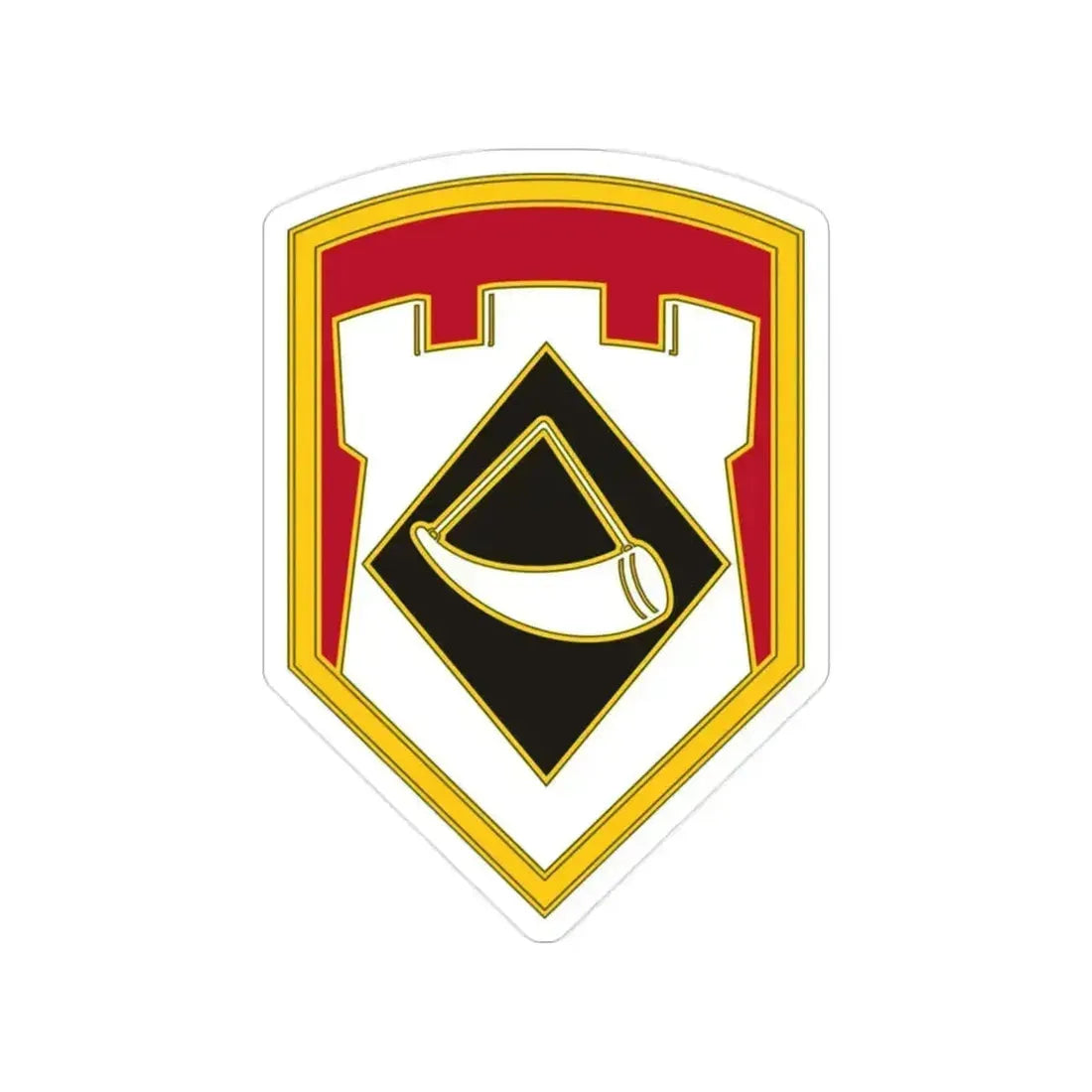 111 Engineer Brigade (U.S. Army) Transparent STICKER Die-Cut Vinyl Decal 2 Inch - The Sticker Space