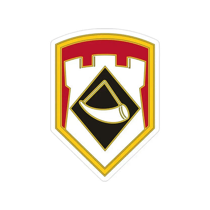 111 Engineer Brigade (U.S. Army) Transparent STICKER Die-Cut Vinyl Decal 3 Inch - The Sticker Space