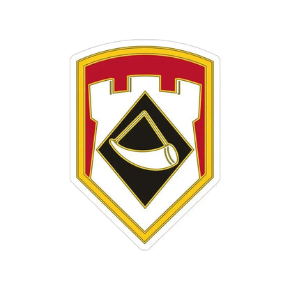 111 Engineer Brigade (U.S. Army) Transparent STICKER Die-Cut Vinyl Decal 5 Inch - The Sticker Space