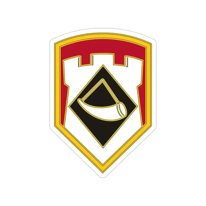 111 Engineer Brigade (U.S. Army) Transparent STICKER Die-Cut Vinyl Decal - The Sticker Space