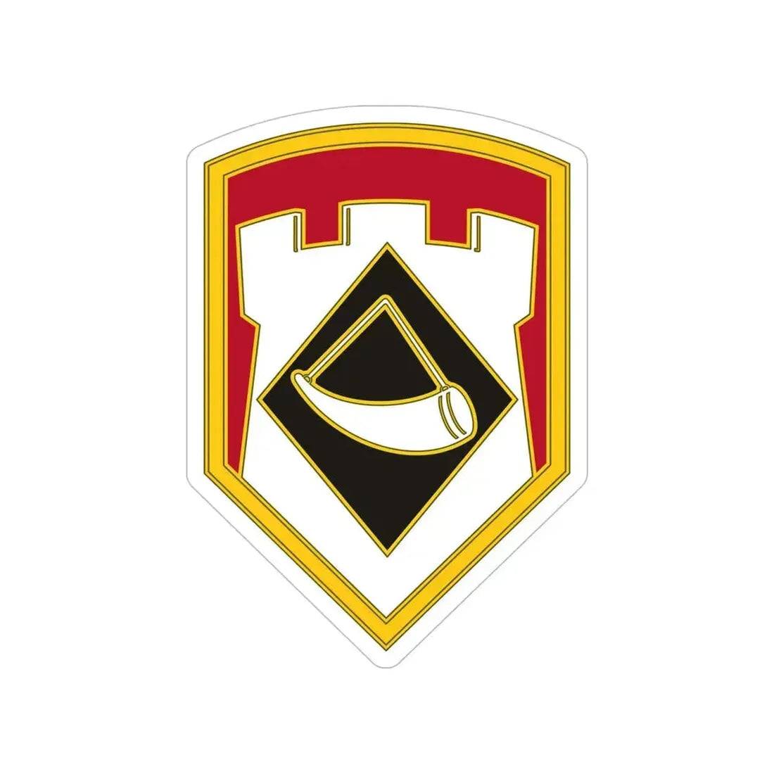 111 Engineer Brigade (U.S. Army) Transparent STICKER Die-Cut Vinyl Decal - The Sticker Space