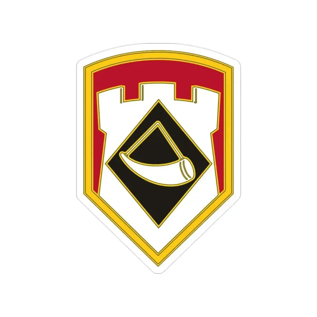 111 Engineer Brigade (U.S. Army) Transparent STICKER Die-Cut Vinyl Decal - The Sticker Space