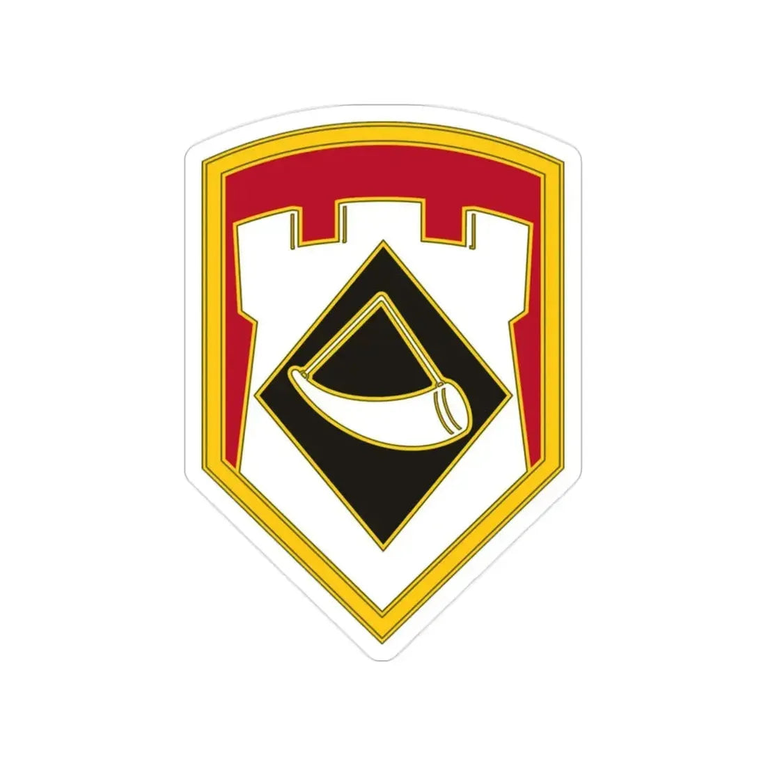 111 Engineer Brigade (U.S. Army) Transparent STICKER Die-Cut Vinyl Decal - The Sticker Space
