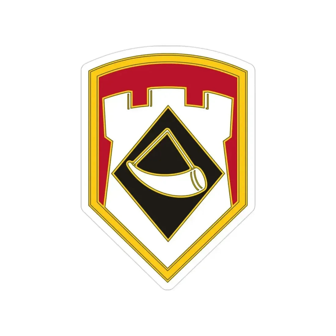 111 Engineer Brigade (U.S. Army) Transparent STICKER Die-Cut Vinyl Decal - The Sticker Space