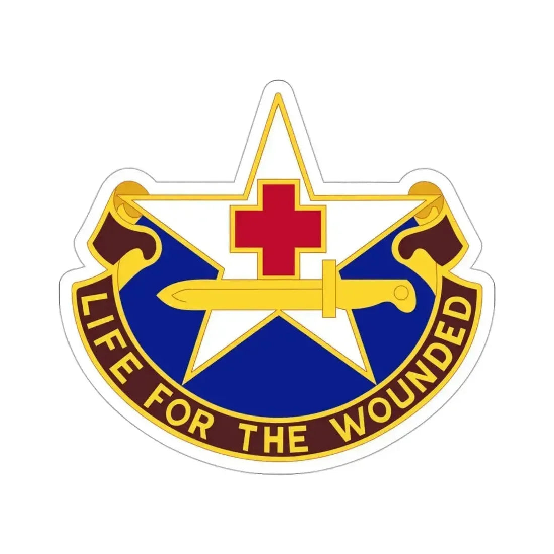 111 Medical Battalion (U.S. Army) STICKER Vinyl Die-Cut Decal - The Sticker Space